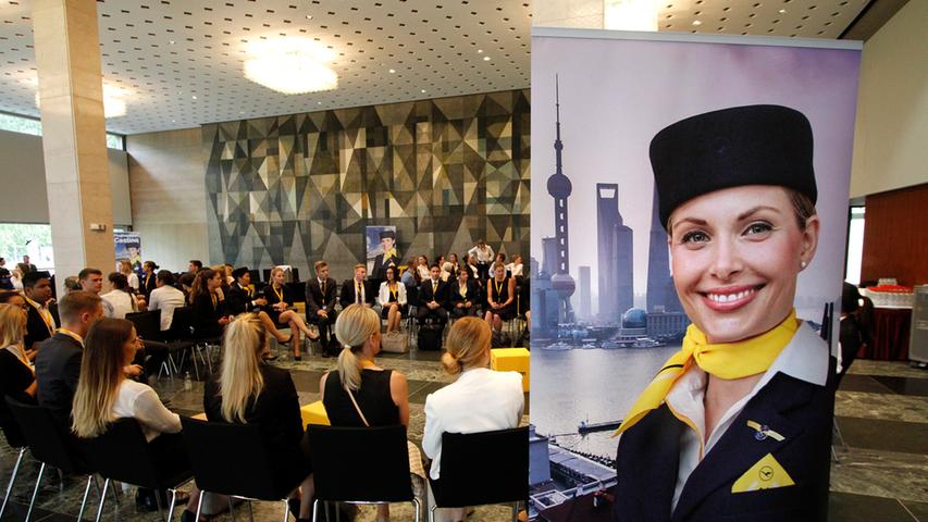Attraktive Aussichten: Das Lufthansa-Casting in Nürnberg
