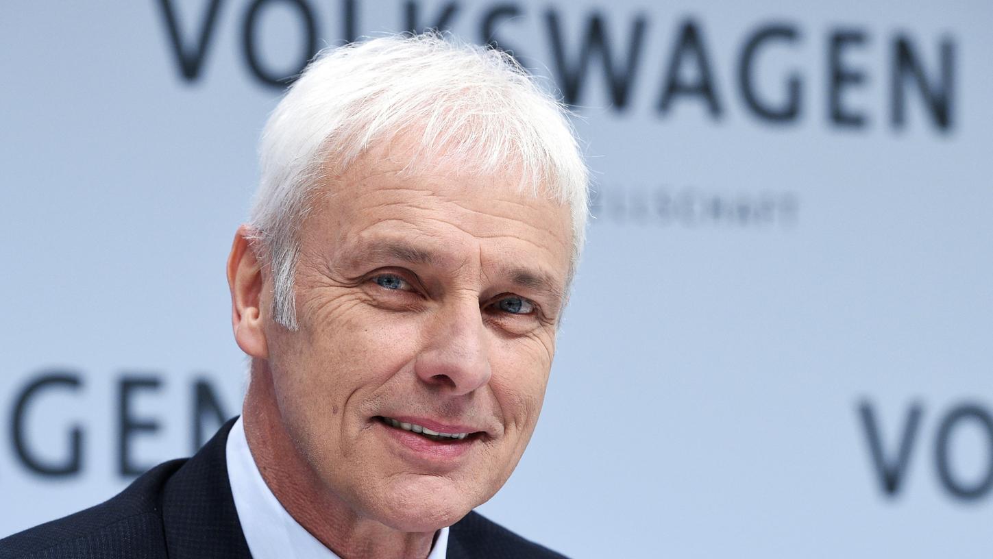 Matthias Müller, Vorstandsvorsitzender der Volkswagen AG, fordert eine einheitliche Lösung für Diesel-Fahrzeuge.