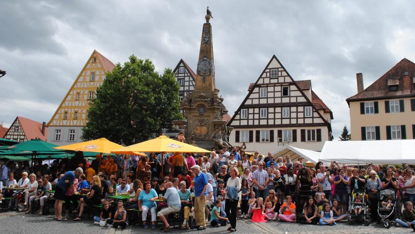 Bürgerfest Schwabach 2017: Der Sonntag