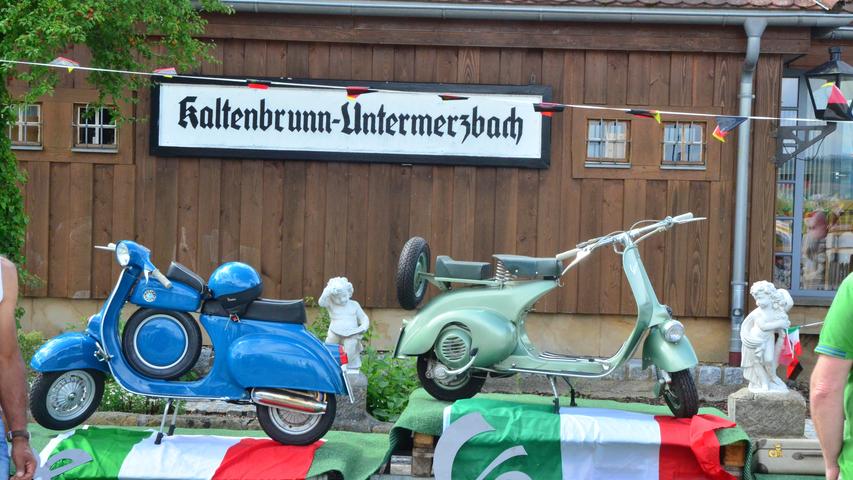 Veni, Vidi, Vespa: Italienisches Lebensgefühl in Kaltenbrunn