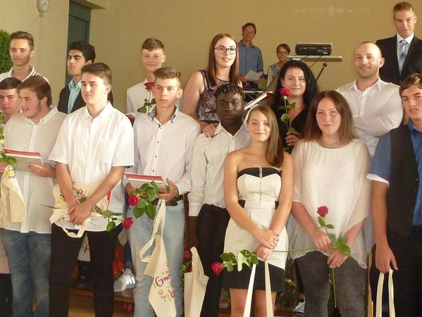 Georgensgmünder Mittelschüler feiern Abschluss