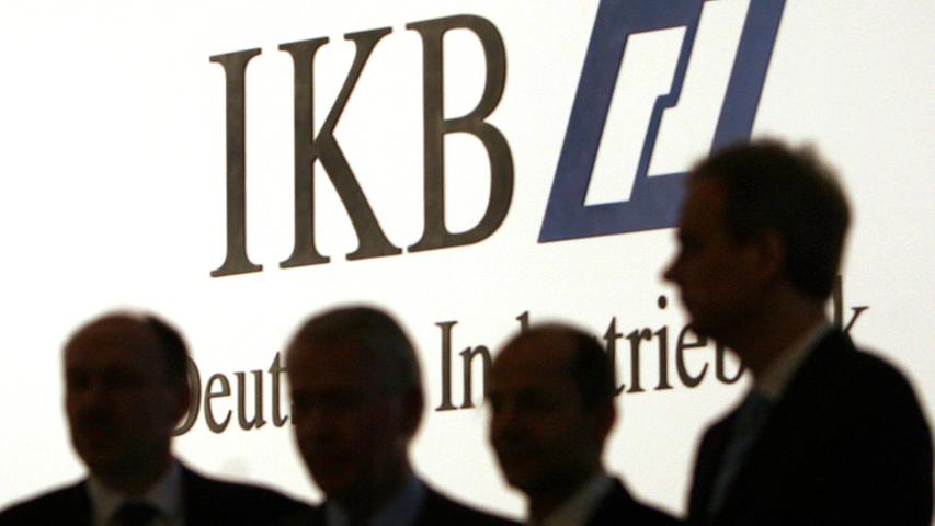 Mit massiven Problemen der Mittelstandsbank IKB erreichte im Juli 2007 die Finanzkrise auch Deutschland.
