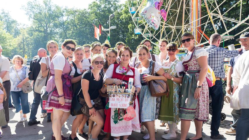 Wilde Sause: Junggesellenabschiede auf dem Annafest 2017