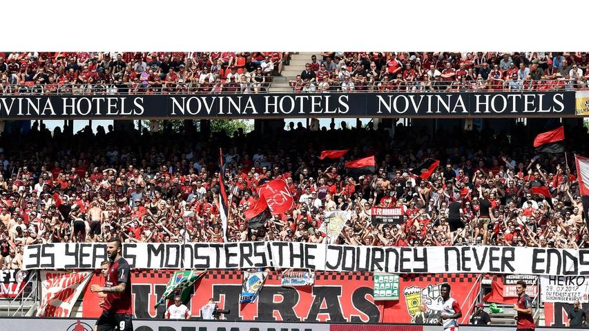 Bissig, politisch, bunt: Ultras Nürnberg melden sich fulminant zurück