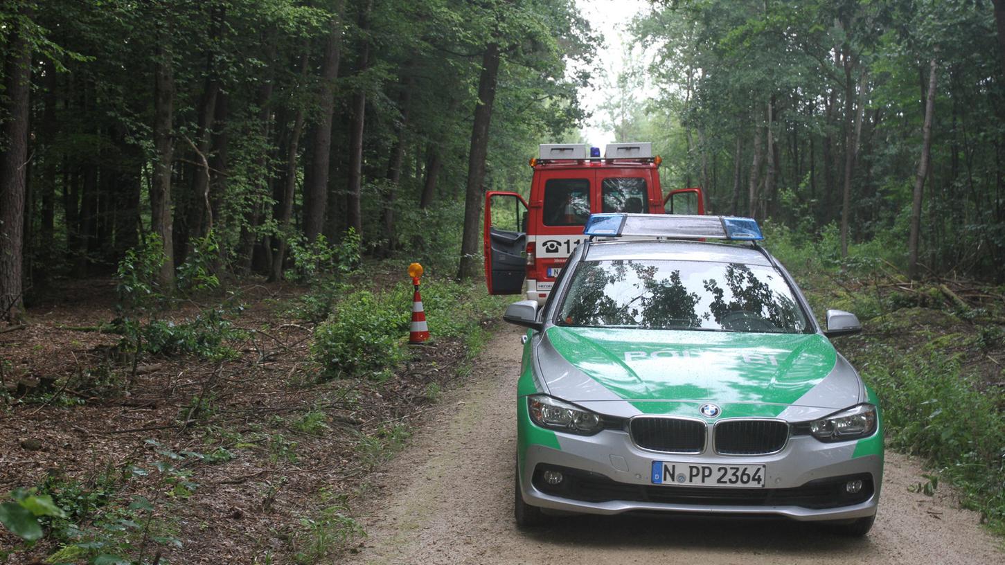 Am Sonntagnachmittag wurden die Hüllen von zwei ausgebrannten Phosphorbomben im Wald bei Fischbach gefunden.