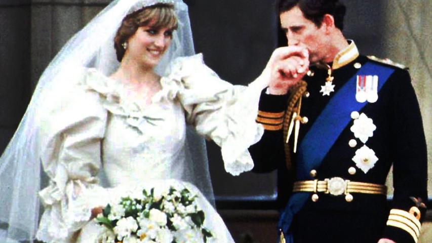 ...über ihre Märchenhochzeit mit Prinz Charles am 29. Juli 1981...