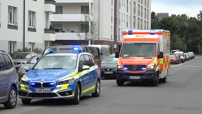 Betriebsunfall auf Baustelle in Nürnberg löst Rettungseinsatz aus