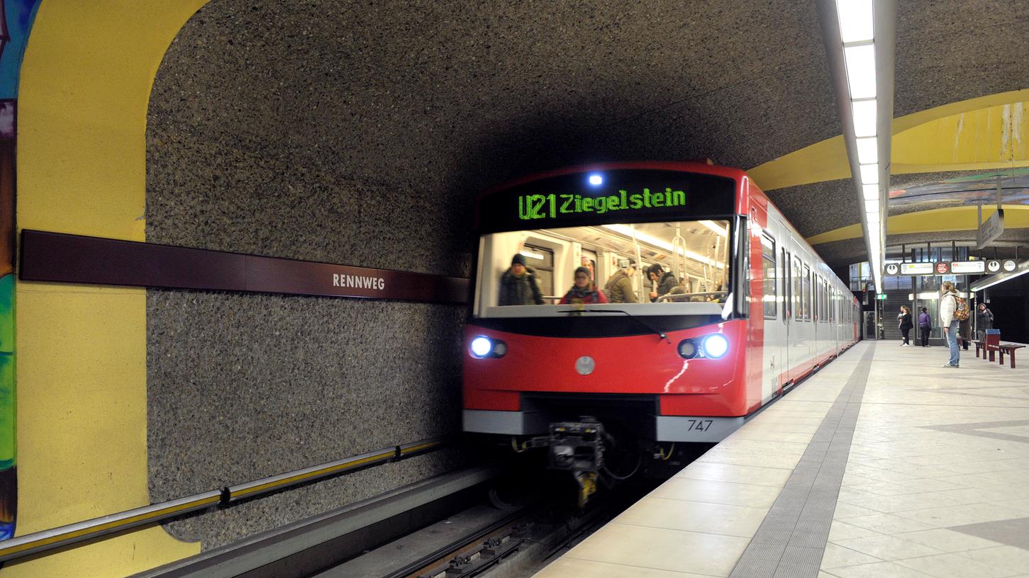 Der Vorfall ereignete sich am U-Bahnhof Aufseßplatz. (Symbolbild) 