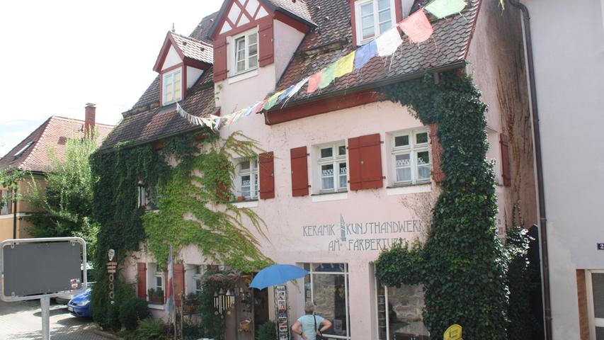 In diesem Haus in der Kirchenstraße 4 war zu Zeiten des "Wilden Markgrafen" das Lazarett für seine Leibkompanie untergebracht.