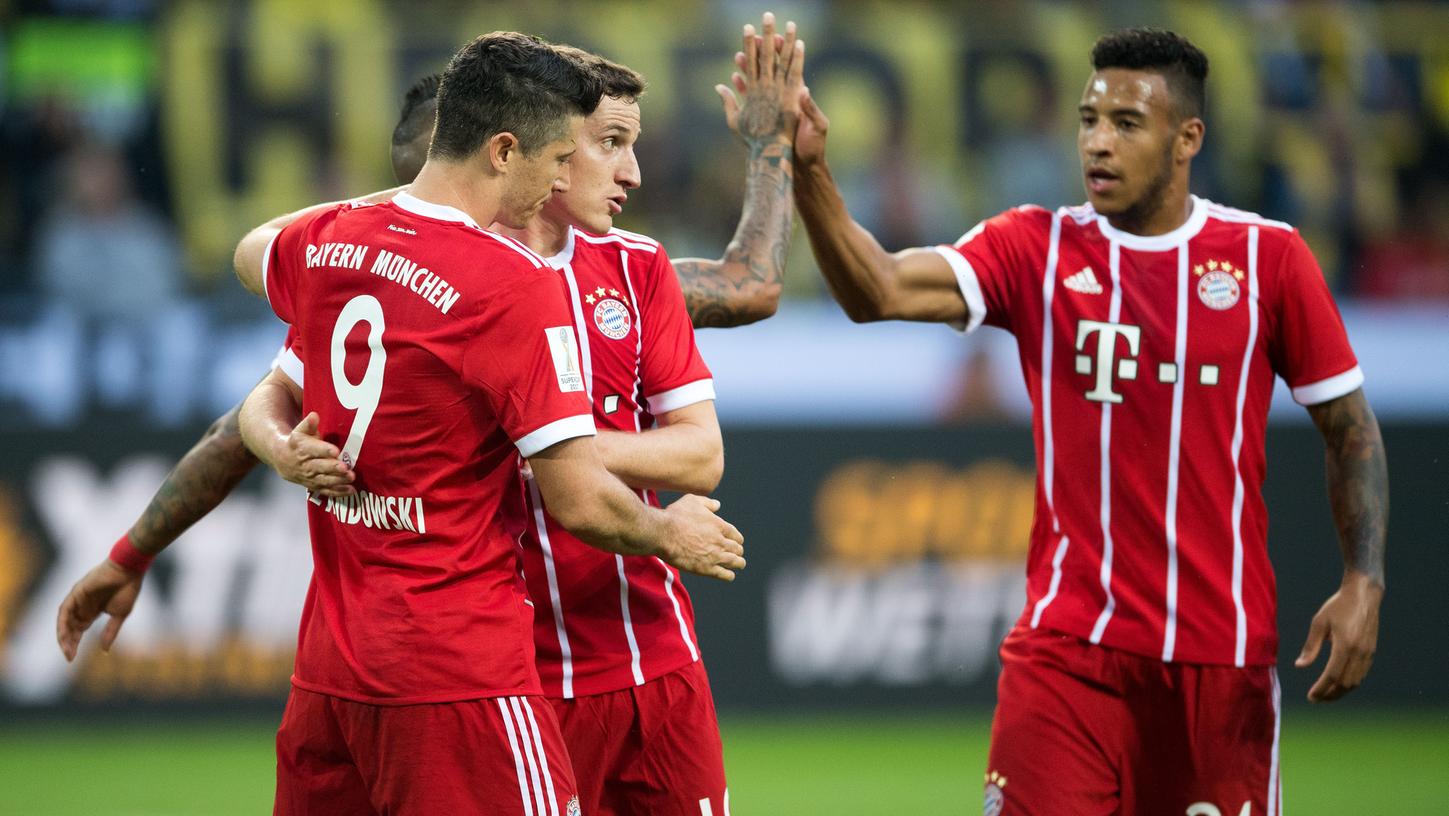Der nächste Titel für den FC Bayern: Im Supercup schlugen die Münchner am Samstagabend den Dauerrivalen Dortmund.