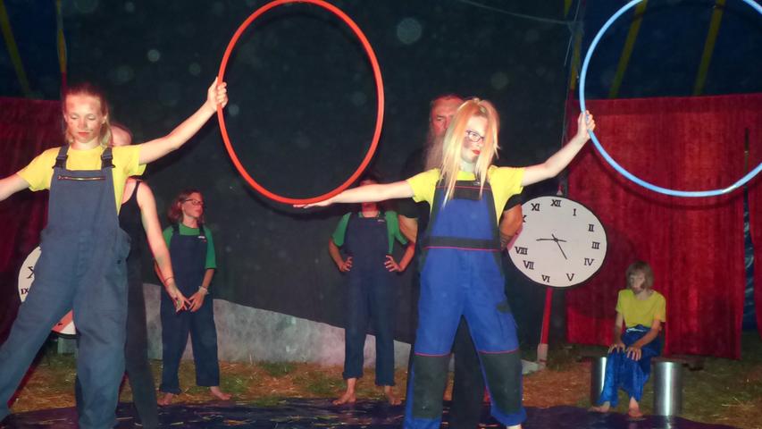 Zirkus Schnauz: Integratives Zirkusprojekt gastierte in Gößweinstein