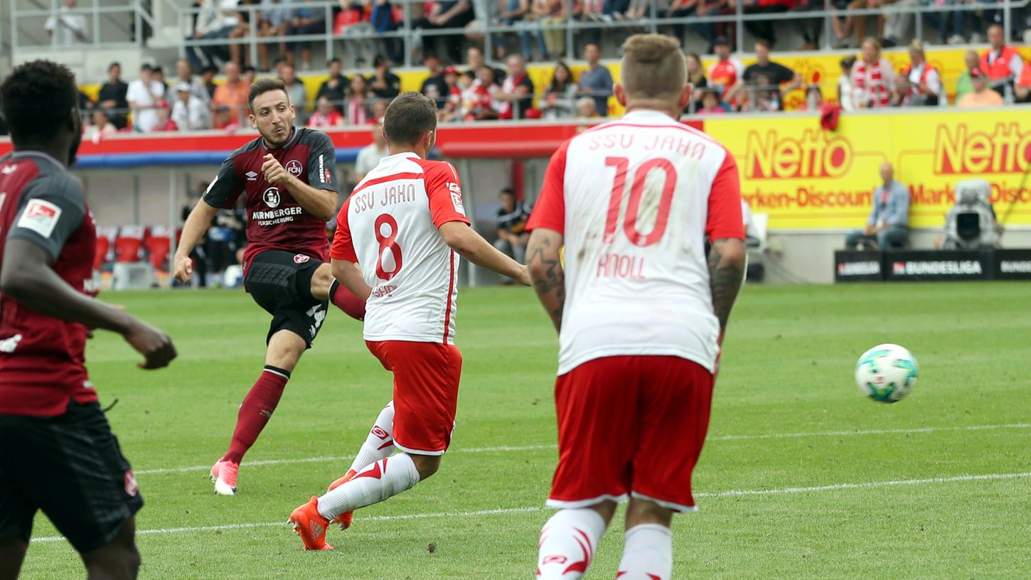 Kevin Möhwald erzielte mit seinem Treffer zum 1:0 das Tor des Tages. Kevin Möhwald erzielte mit seinem Treffer zum 1:0 das Tor des Tages.