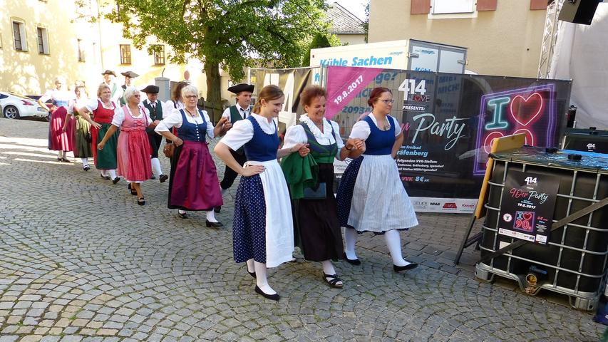 Festzug und Tanzeinlagen: So war die Kirchweih in Gräfenberg