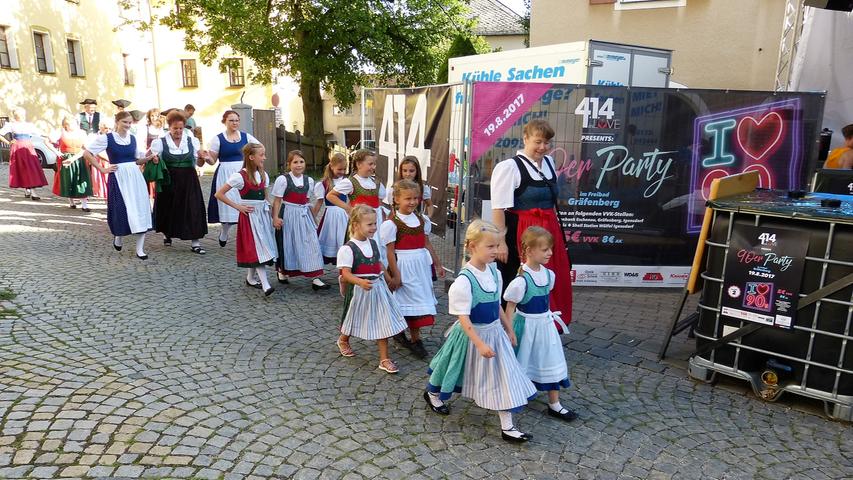 Festzug und Tanzeinlagen: So war die Kirchweih in Gräfenberg