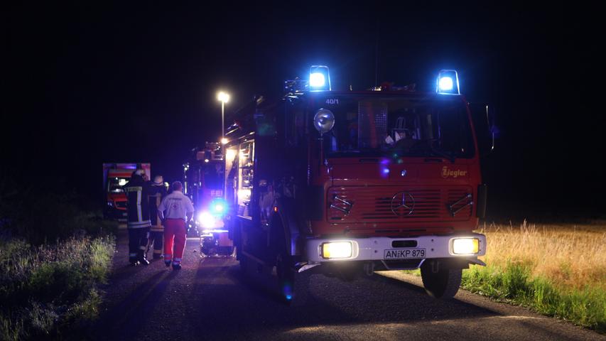 Unfall bei Ansbach: Fahranfänger kommt von der Straße ab 