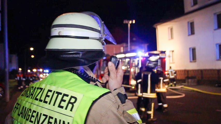 Feueralarm in Langenzenn: Lagerhalle brennt ab 