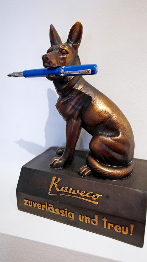 "Zuverlässig und treu" wie ein deutscher Schäferhund: So hat Kaweco früher für seine Stifte geworden.