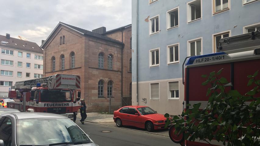 Starker Rauch in Schweinau löst Feuerwehralarm aus