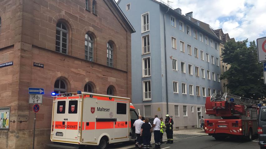 Starker Rauch in Schweinau löst Feuerwehralarm aus