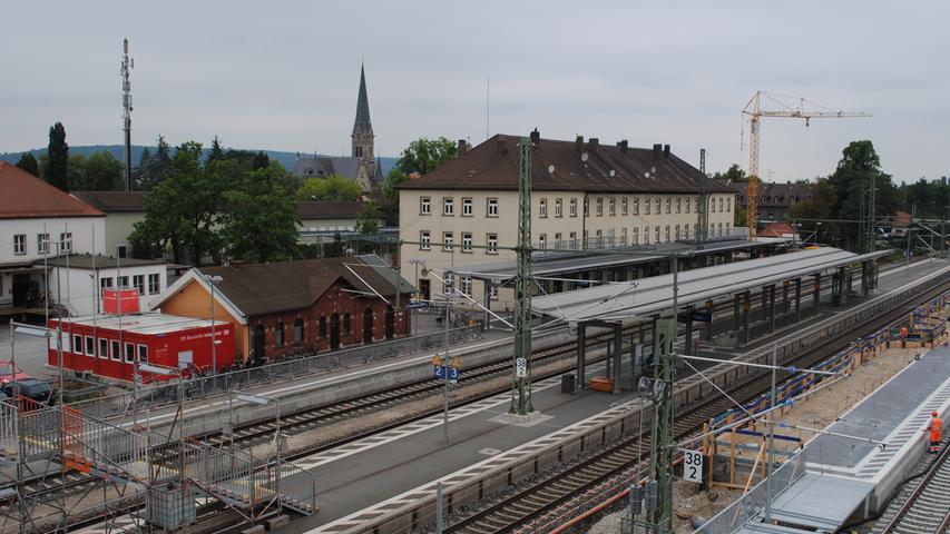 Forchheimer Bahnhof zeigt sein neues Gesicht