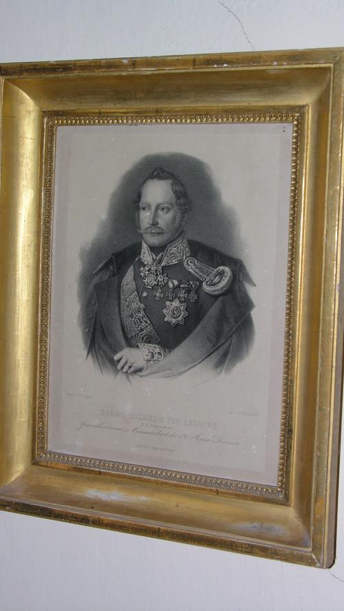 Georg Wilhelm von Le Suire, der Großvater des heutigen Schlossherren. Er war königlich bayerischer Kämmerer und Generalleutnant.