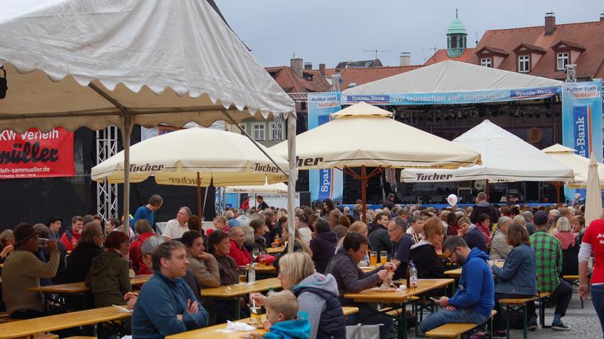 Die Künstler des 11. Blues- und Jazzfestivals in Bamberg sorgten auch am Samstag für eine große Portion gute Laune, Rhythmus-Gefühl und Tanzmotivation bei den zahlreichen Zuschauern.