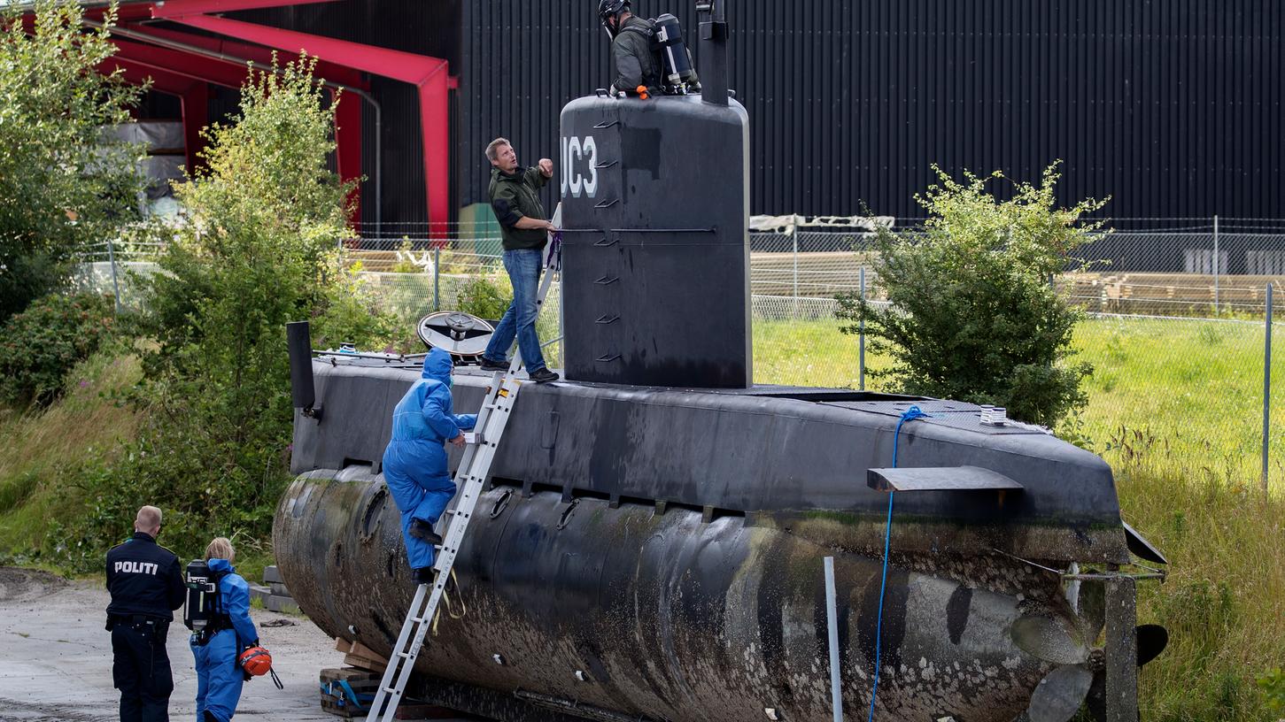 U-Boot-Besitzer Peter Madsen gab an, die Frau nach einer Fahrt mit dem U-Boot auf einer Insel im Kopenhagener Hafengebiet abgesetzt zu haben.
