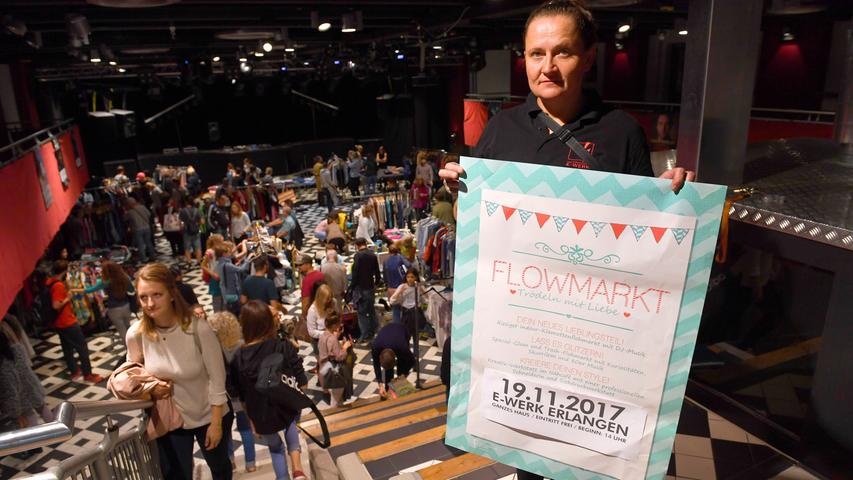 Schnäppchen-Sonntag: Der Flowmarkt im Erlanger E-Werk