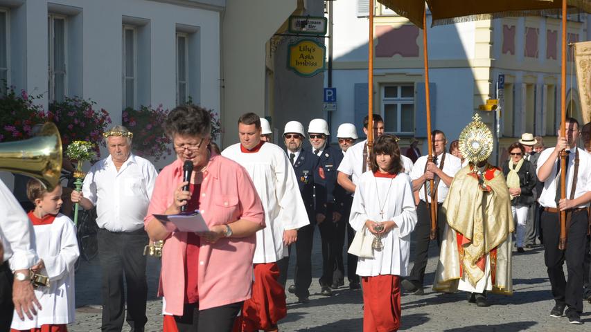 Mariä-Himmelfahrts-Prozession in Forchheim