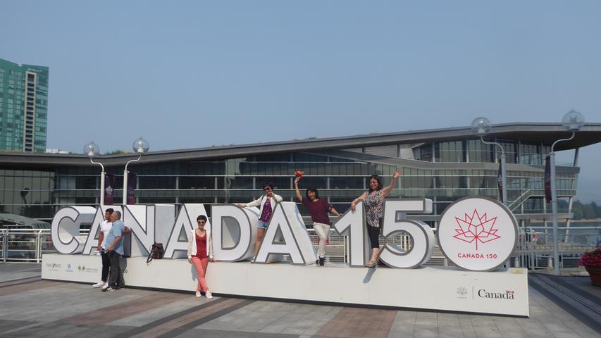 150 Jahre Kanada: Zum Jubiläum sind besonders viele Touristen in der Stadt.