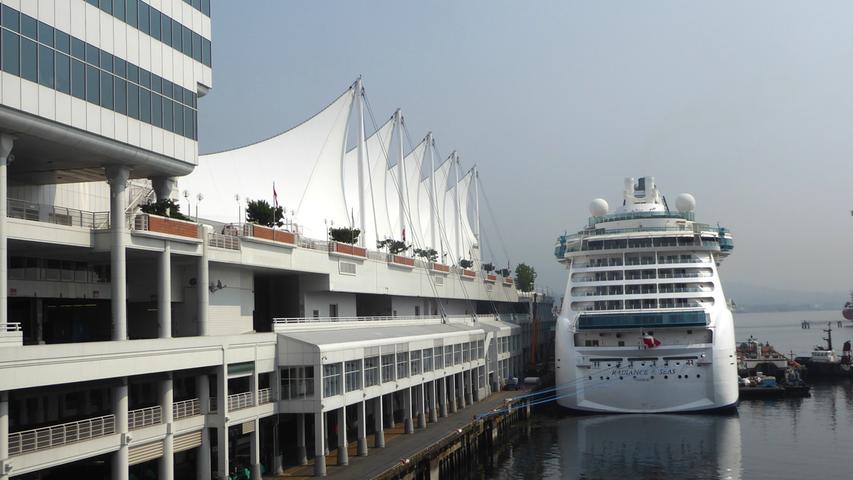 Kreuzfahrt-Terminal: Vancouver ist ein beliebter Stopp von Hotelschiffen.