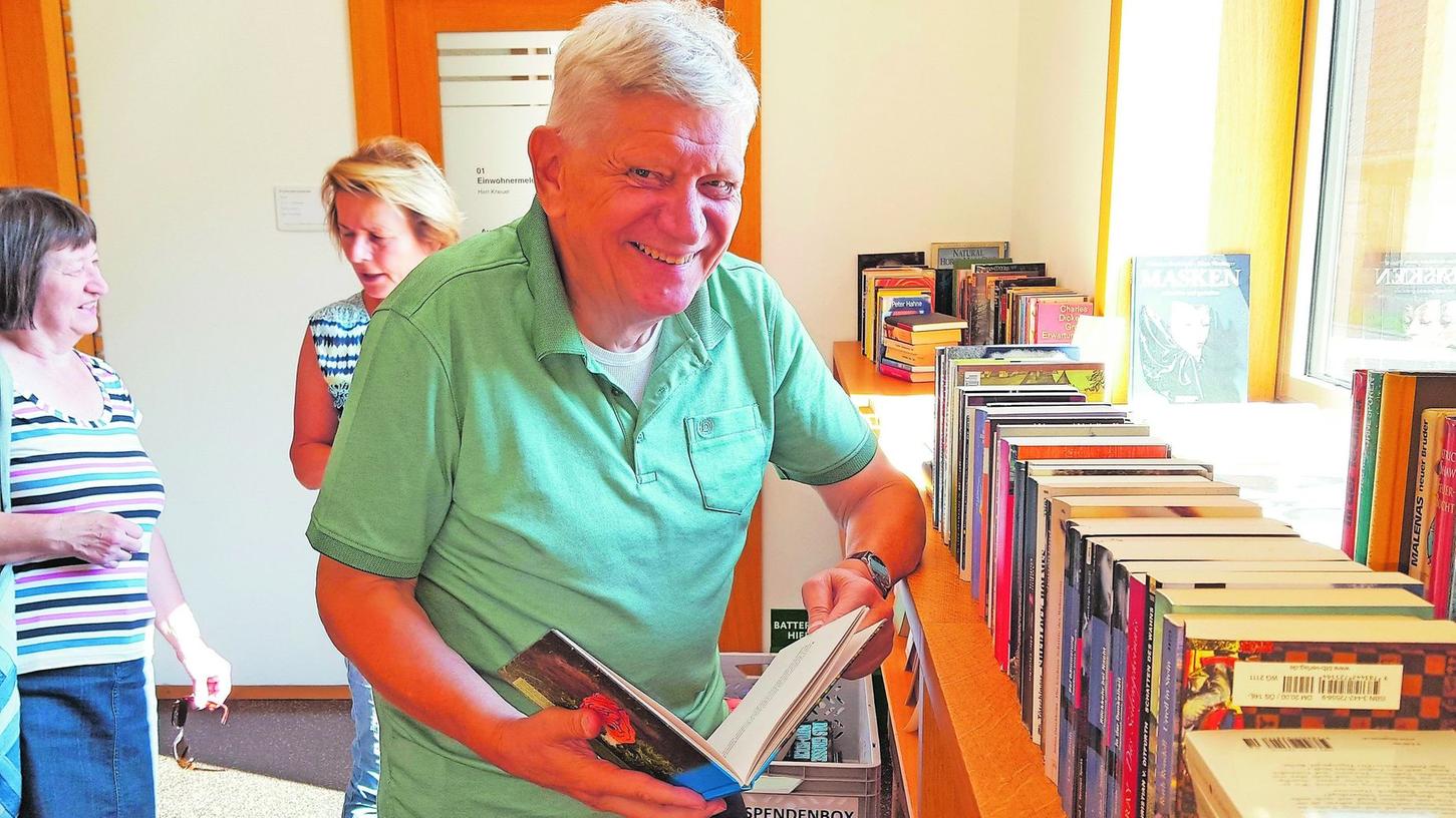 Büchernarr versorgt Möhrendorf kostenlos mit Lektüre