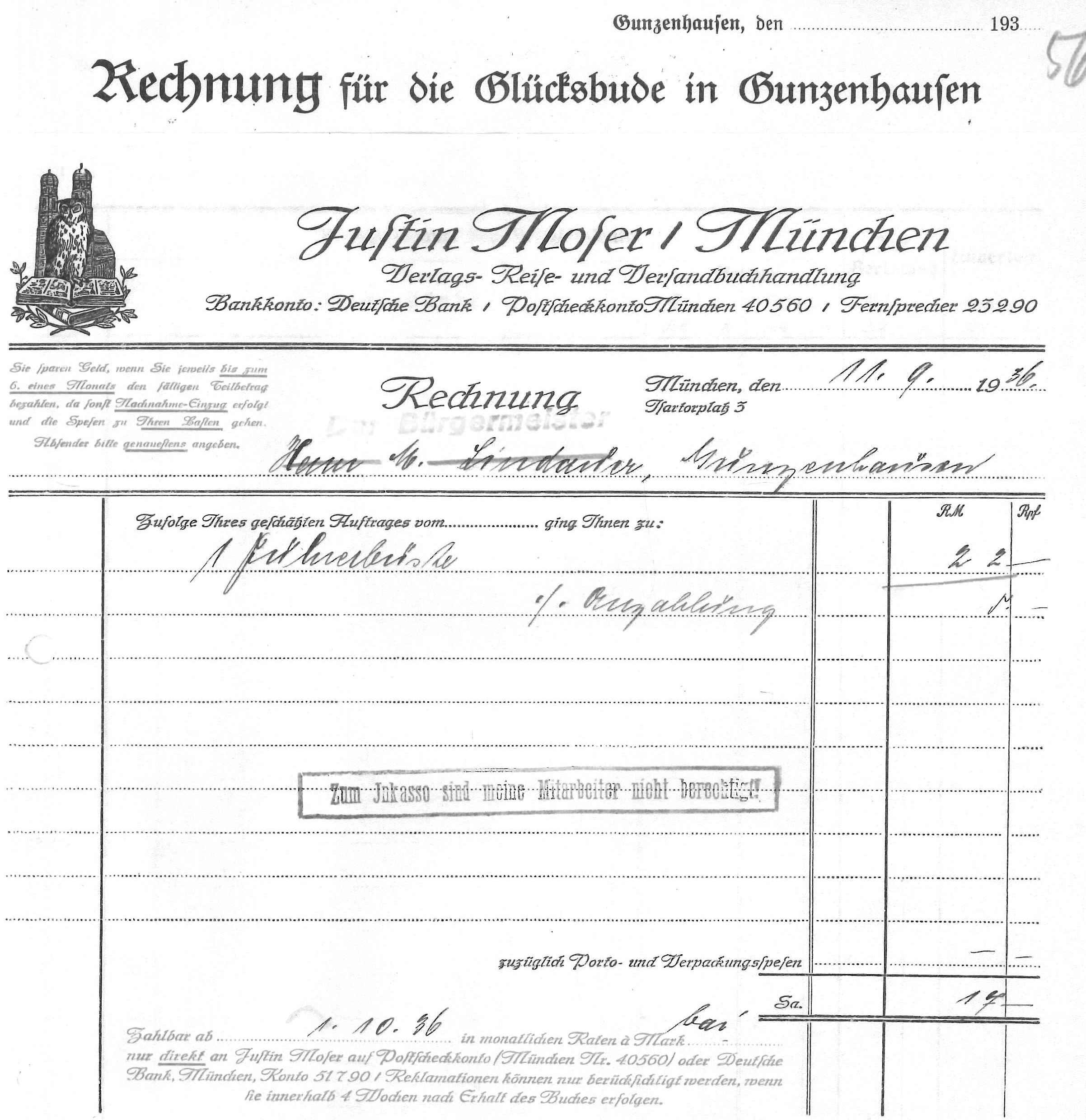 Alltag unter der Hakenkreuzflagge: Auch vor der Kirchweih machte der Nationalsozialismus nicht halt. So gab es in der Glücksbude Führerbüsten zu gewinnen, sie wurden dem Bürgermeister in Rechnung gestellt.