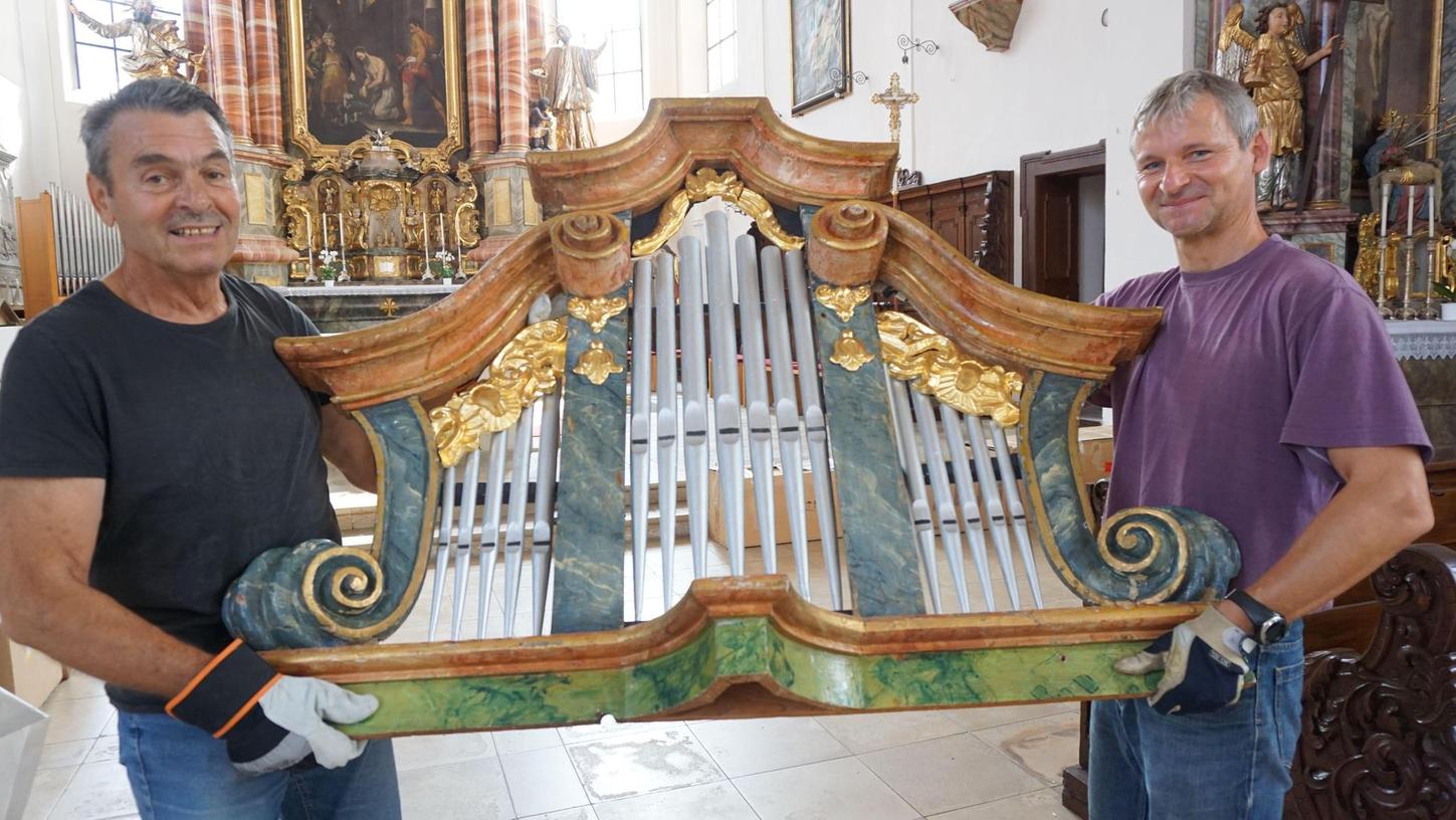 Neue Orgel für Hilpoltsteiner Kirche angeliefert 
