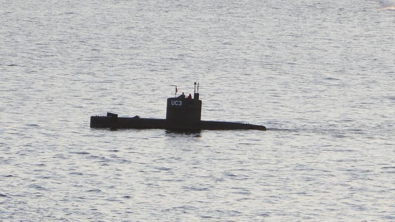 Zu sehen ist hier das dänische U-Boot Nautilus beim Auslaufen am Donnerstag in Kopenhagen. Eine Woche nach dem Verschwinden der Journalistin Kim Wall, geht die Polizei nun von ihrem Tod aus.