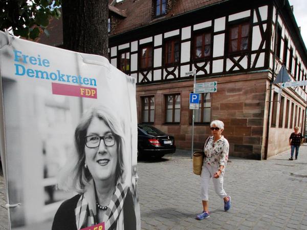 Bundestagswahlkampf wird auf Straßen präsent