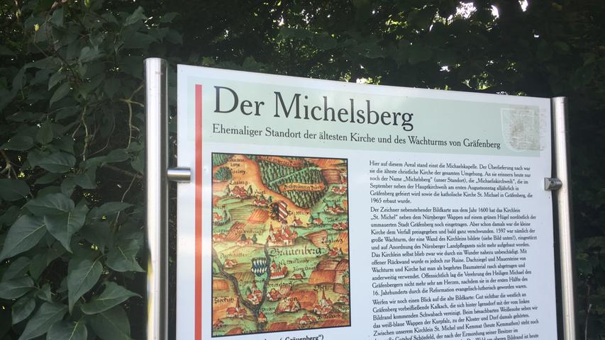 Der Weg über den Michelsberg ist bei diesem Wetter hart, sehr hart.