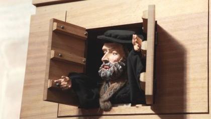 Lorenzkirche: Hans Sachs grüßt aus der Laurentiusorgel Lorenzkirche: Hans Sachs grüßt aus der Laurentiusorgel