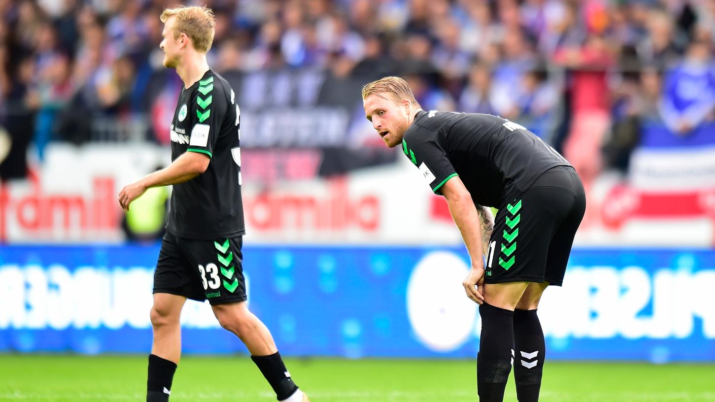 Enttäuschung bei der SpVgg Greuther Fürth: Auch im dritten Saisonspiel blieb das Team von Janos Radoki ohne Punkt.