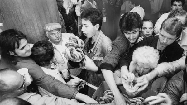 ... und natürlich auch die Verpflegung - es werden Brezn gereicht, solange der Vorrat reicht.