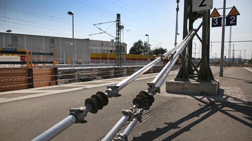 Bus statt Zug: Das ist los am Forchheimer Bahnhof