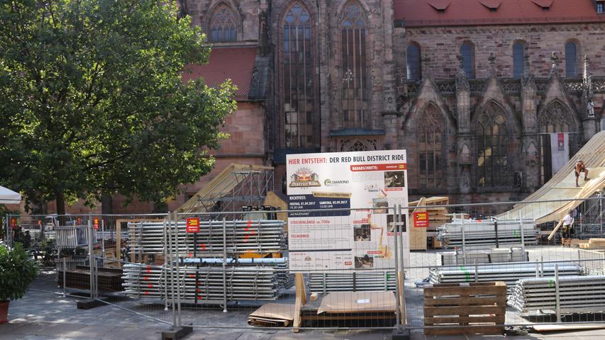 District Ride: Im Herzen Nürnbergs entsteht der Parcours