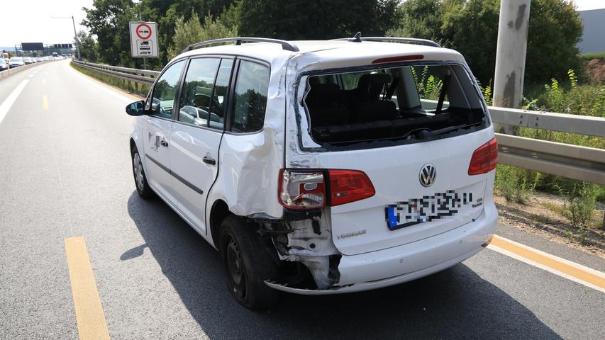 A73: Unfall verursacht Chaos rund um Forchheim