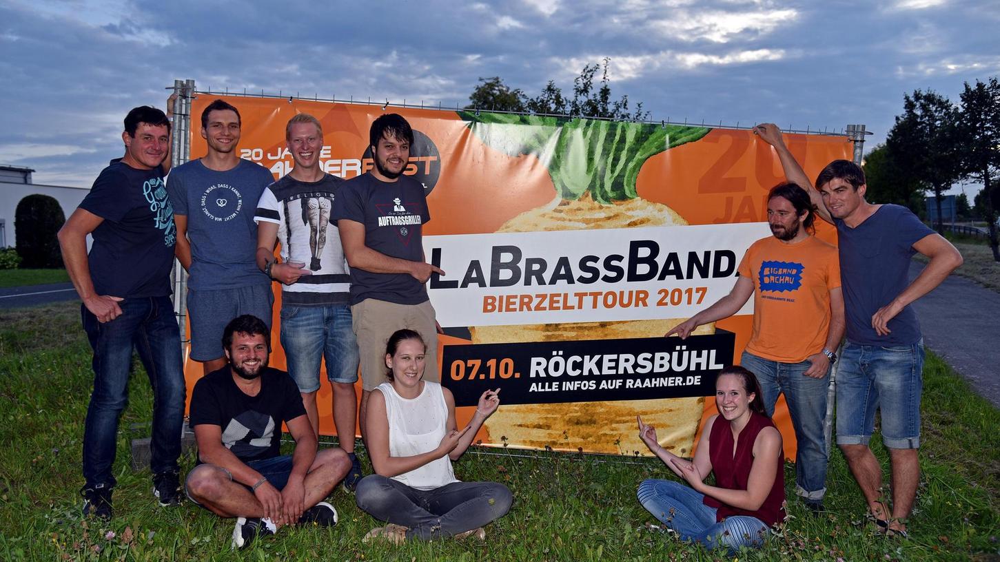 La Brass Banda zum Raahnerfest-Jubiläum