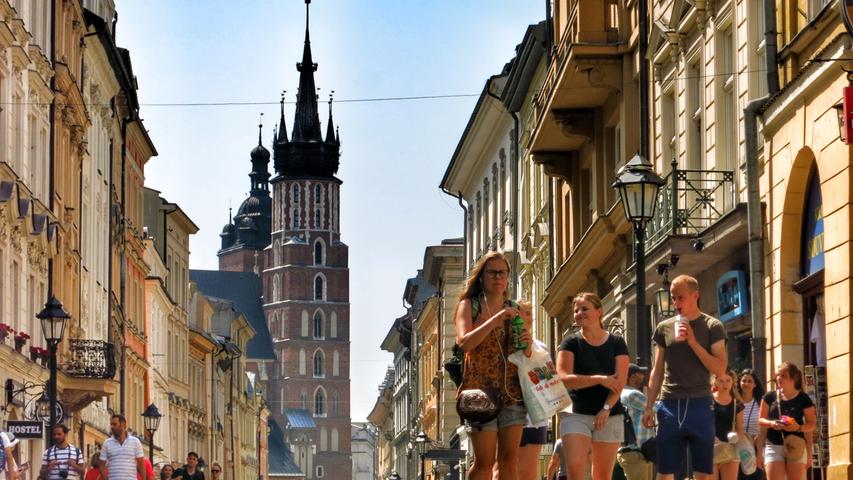 Krakau ist Polens Touristenmetropole Nummer eins.