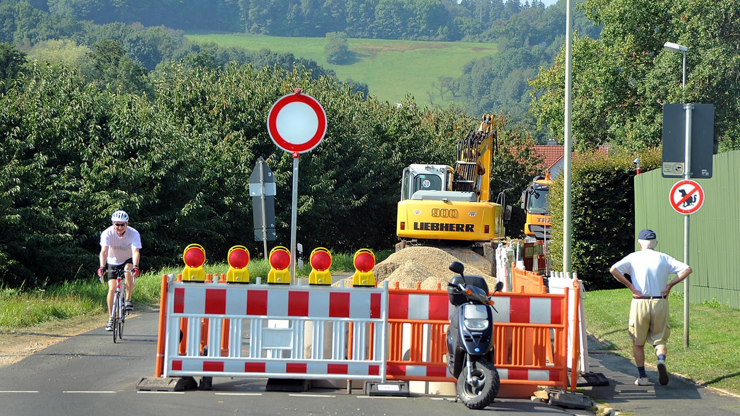 Sperrung zwischen Rödlas und Ermreuth Sperrung zwischen Rödlas und Ermreuth