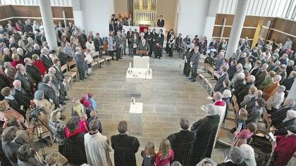Evangelische Kirche ist eingeweiht worden