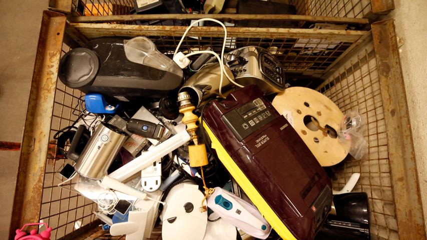 Kostbarer Müll: Hier landest Elektroschrott in Erlangen