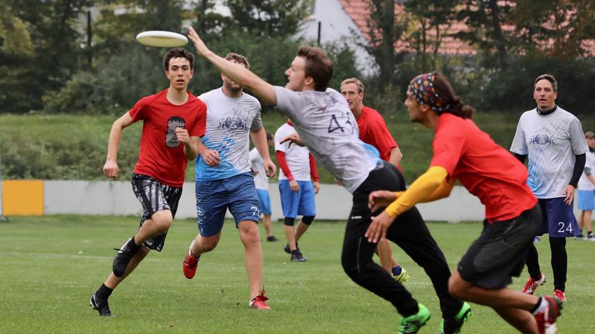 Ultimate Frisbee: Premiere beim BSC Erlangen