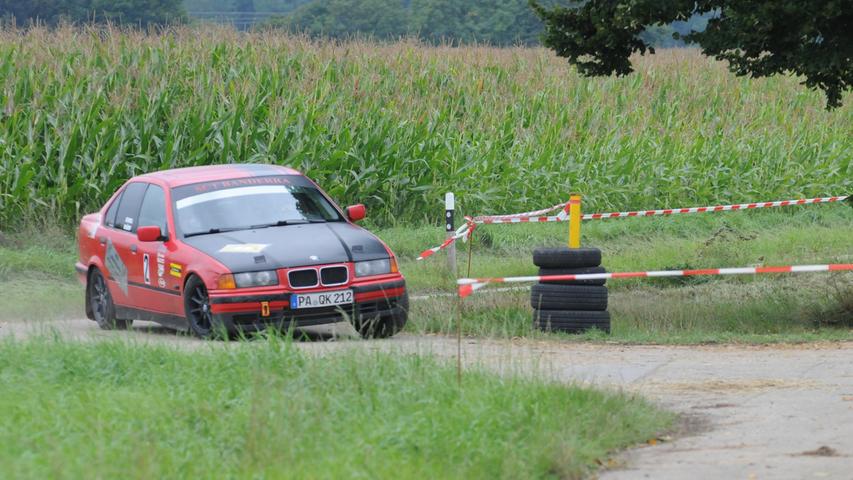 Dröhnende Motoren bei der Rallye in Gunzenhausen